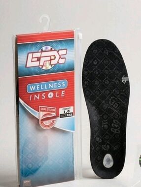 NEW EFX Wellness Performance Insoles XXL Comfort 1.0 Molded Ergonomic Support